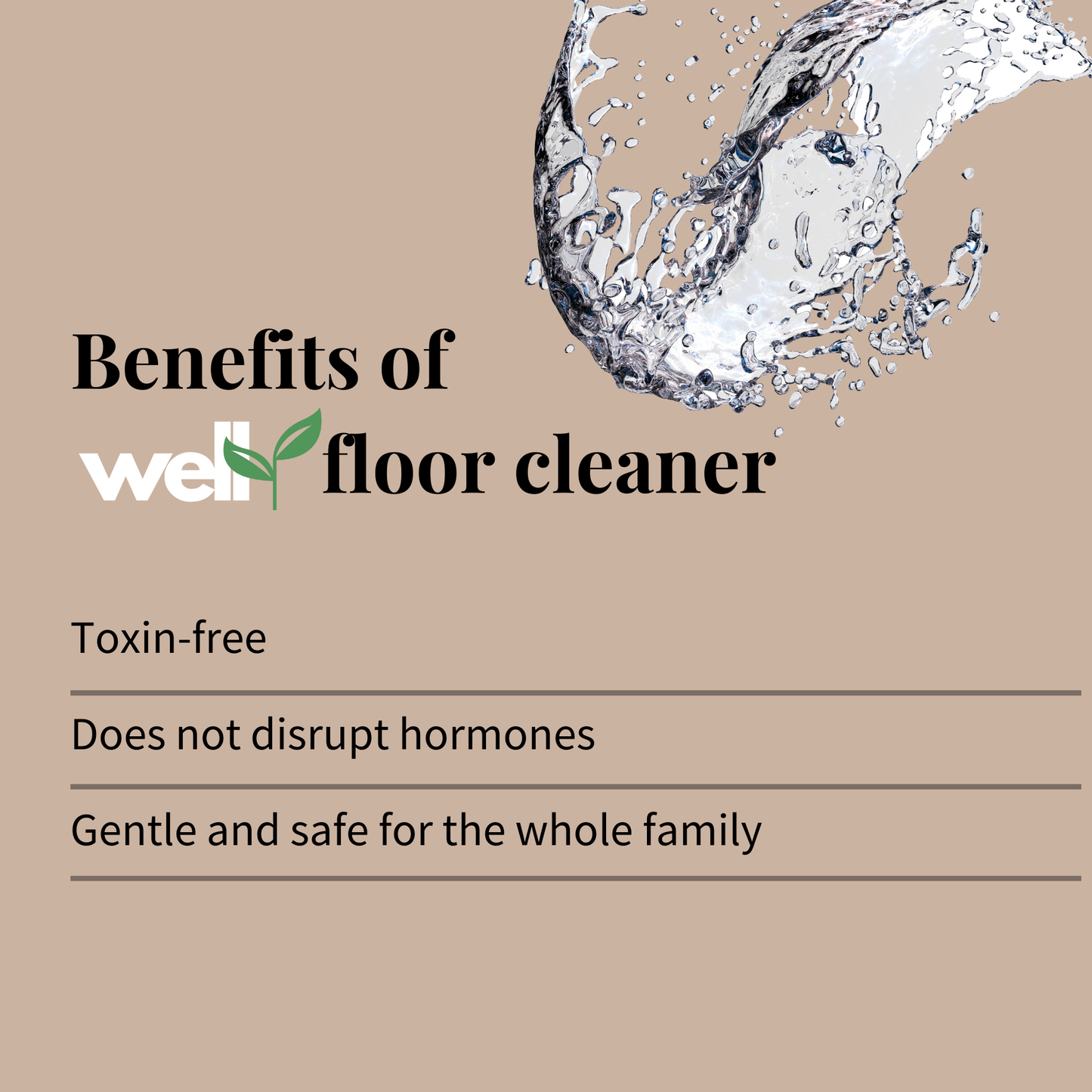 Well🌱 The Elixir - Floor Cleaner