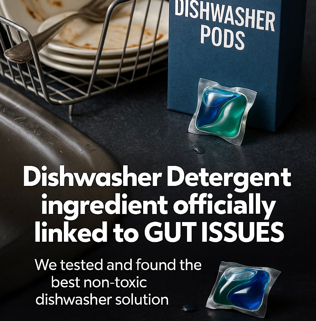 The Hidden Dishwasher Detergent Ingredient Linked to Gut Issues