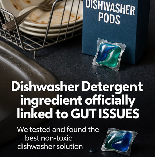 The Hidden Dishwasher Detergent Ingredient Linked to Gut Issues