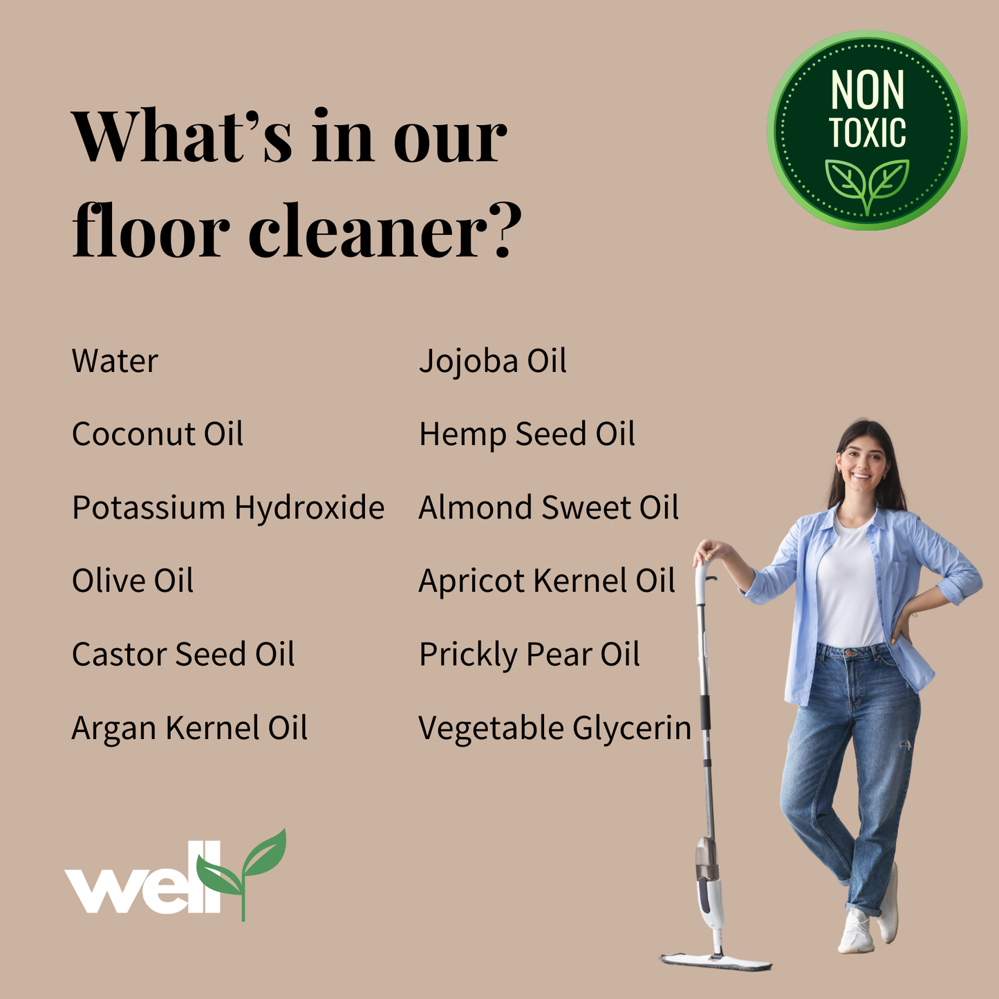 Well🌱 The Elixir - Floor Cleaner