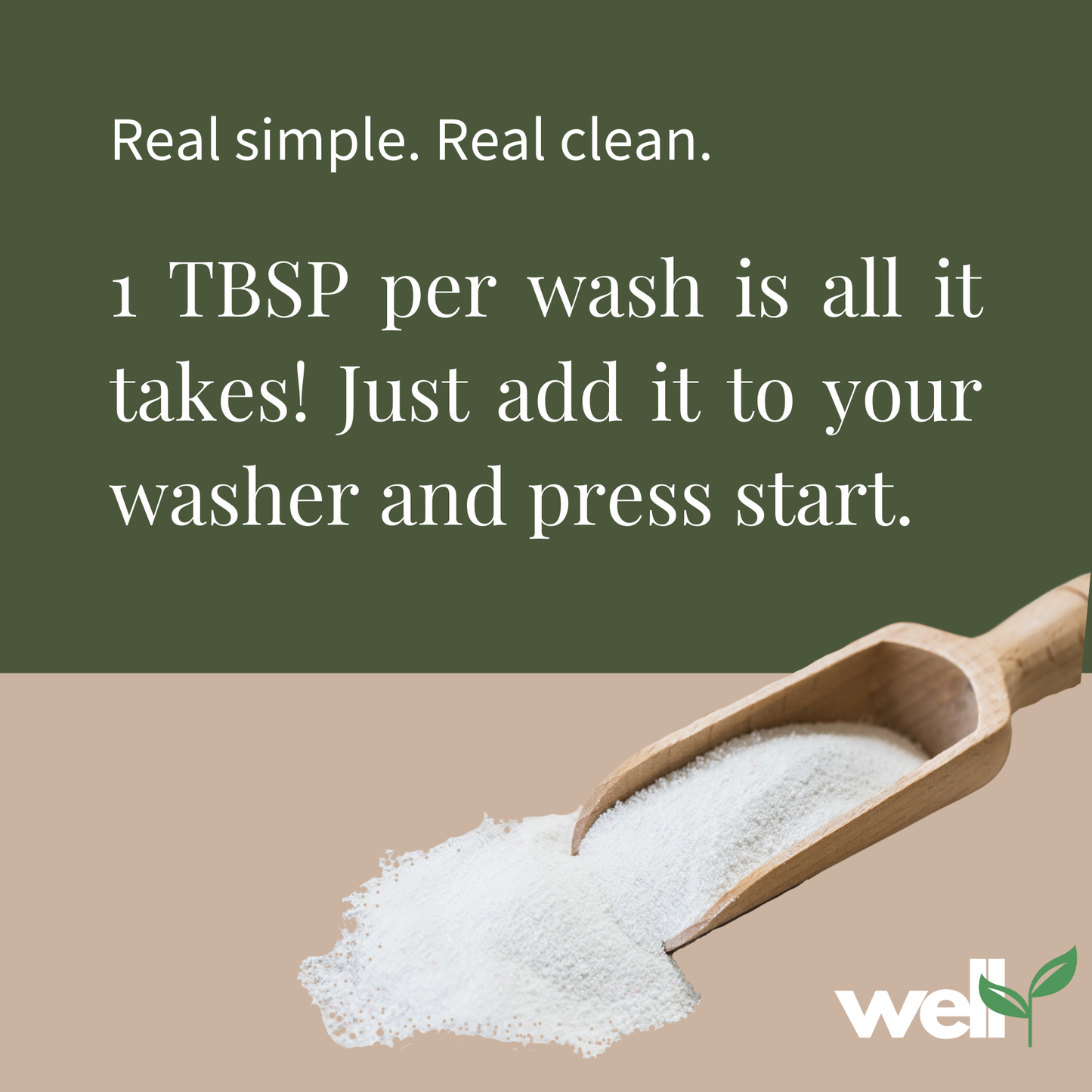 Well🌱 Lavender Non-Toxic Laundry Powder